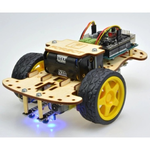 FORBOT – zestaw do budowy robota + kurs ON-LINE – praktyczna nauka robotyki z Arduino