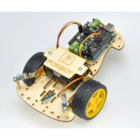 FORBOT – zestaw do budowy robota + kurs ON-LINE – praktyczna nauka robotyki z Arduino