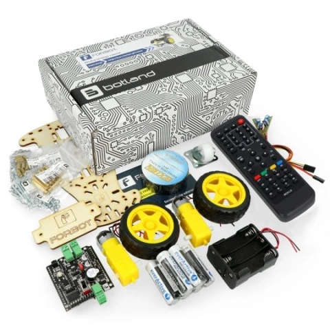 FORBOT – zestaw do budowy robota + kurs ON-LINE – praktyczna nauka robotyki z Arduino