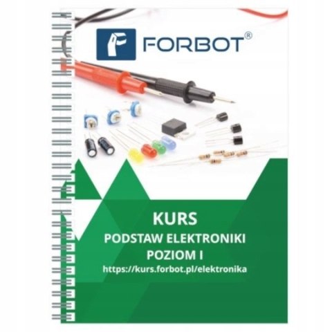 Forbot-Zestaw Do Kursu Podstaw Elektroniki poziom I+ksiązka/tablice/miernik