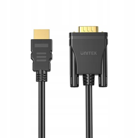 Kabel HDMI na VGA Unitek Full HD 60Hz 2 m
