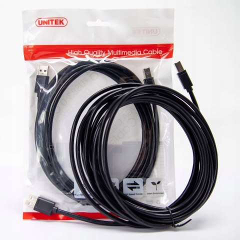Kabel Unitek USB do drukarki 5m Y-C421GBK