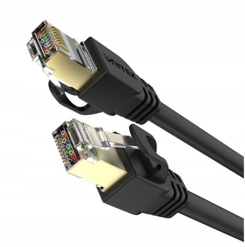 Kabel sieciowy Unitek C1811EBK Cat.7 SSTP (8P8C) RJ45 3m