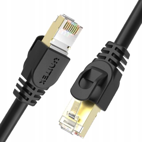 Kabel sieciowy Unitek C1811EBK Cat.7 SSTP (8P8C) RJ45 3m
