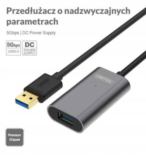 Przedłużacz Y-3005 USB 3.0 wzmacniacz sygnału