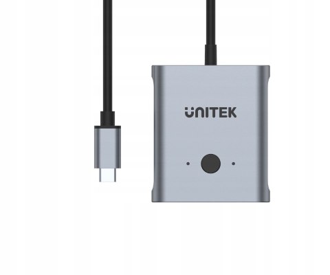 Przełącznik dwukierunkowy Unitek D1078A USB-C 4K