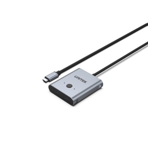 Przełącznik dwukierunkowy Unitek D1078A USB-C 4K