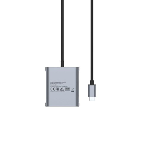 Przełącznik dwukierunkowy Unitek D1078A USB-C 4K