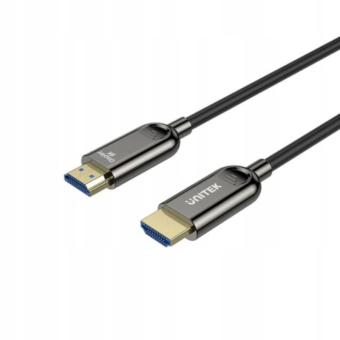 Unitek Kabel HDMI 2.1 optyczny AOC 8K 120Hz, 3m