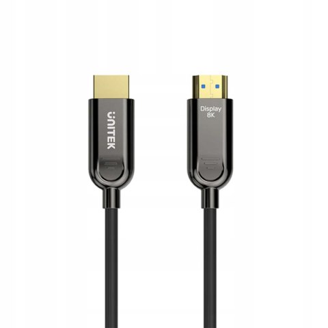 Unitek Kabel HDMI 2.1 optyczny AOC 8K 120Hz, 3m