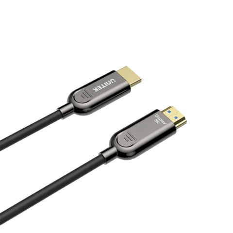 Unitek Kabel HDMI 2.1 optyczny AOC 8K 120Hz, 3m