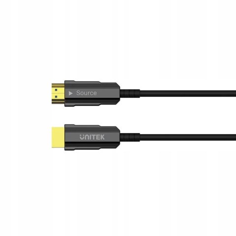 Unitek Kabel optyczny HDMI 2.0 AOC 4K 60Hz 10 m