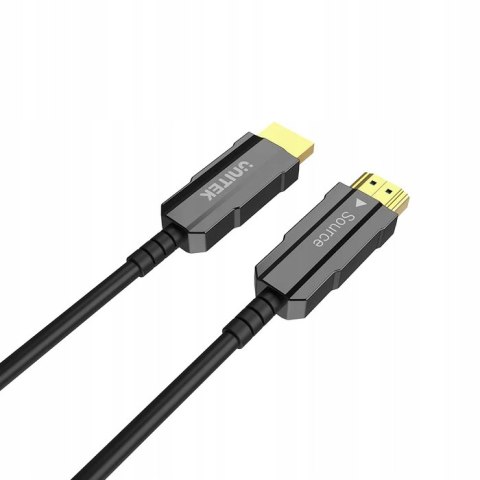 Unitek Kabel optyczny HDMI 2.0 AOC 4K 60Hz 10 m