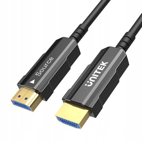 Unitek Kabel optyczny HDMI 2.0 AOC 4K 60Hz 10 m