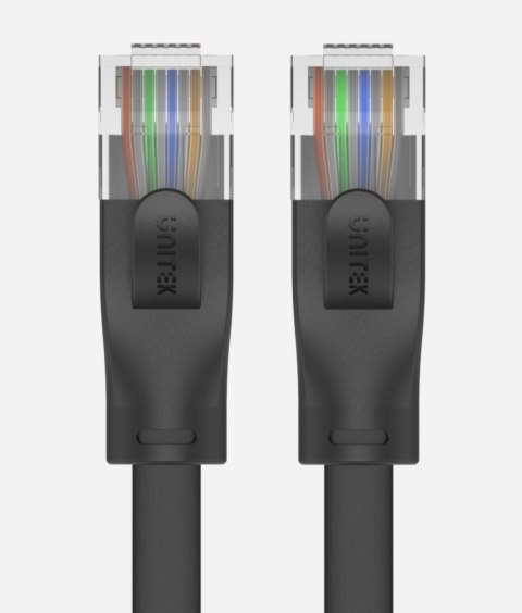 Unitek Patchcord Cat 6, U/UTP, 10m, czarny (C1813GBK)