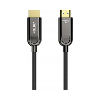 Unitek kabel, przewód optyczny HDMI 2.1 AOC 8K 60Hz/4K 120Hz 20m, 48Gbps