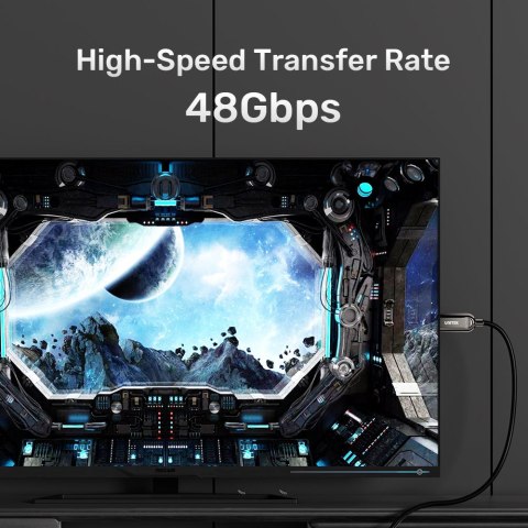 Unitek kabel, przewód optyczny HDMI 2.1 AOC 8K 60Hz/4K 120Hz 20m, 48Gbps