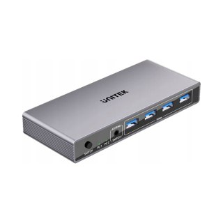 Unitek przełącznik KVM 8K@60Hz USB 3.0 5Gbps DP Switch DisplayPort 4K