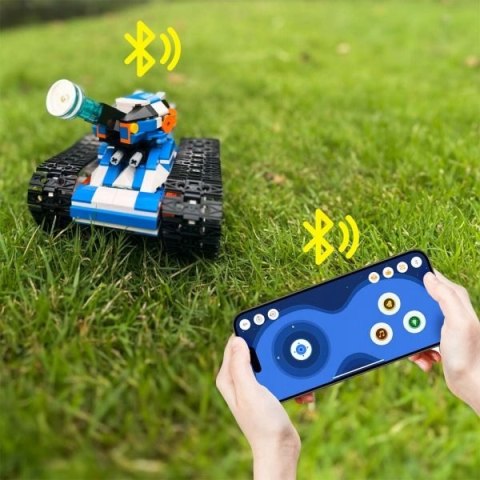 VisionBot Robot J Zestaw Edukacyjny Klocki Programowanie 6w1 Scratch STEM