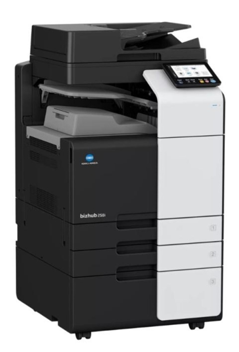 Konica Minolta bizhub 258i – nowa monochromatyczna kserokopiarka A3 25 str./min z DF, duplexem, skanowaniem sieciowym i tonerem