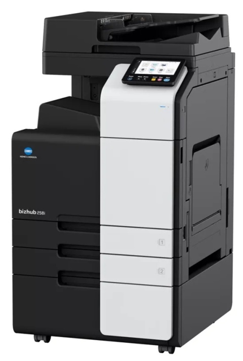 Konica Minolta bizhub 328i, nowa monochromatyczna kserokopiarka A3 32 str./min z DF, DK, duplex, skanowaniem sieciowym i tonerem