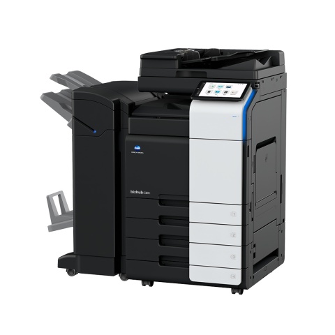 Konica Minolta bizhub C301i + DF-632 + DK-516 + tonery TN-328 CMYK – kolorowa kserokopiarka A3