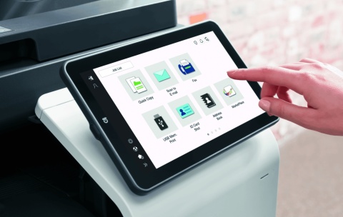 Konica Minolta bizhub C361i + DF-632 + DK-516 + tonery TN-328 CMYK – kolorowa kserokopiarka A3 36 str./min