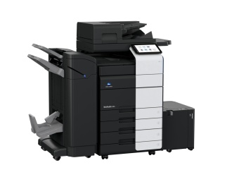 Konica Minolta bizhub C451i + DF-714 + DK-516 + OT-513 + tonery TN-626 CMYK – kolorowa kserokopiarka A3