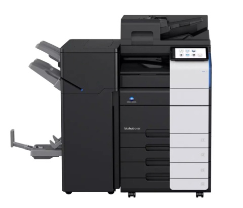 Konica Minolta bizhub C451i + DF-714 + DK-516 + OT-513 + tonery TN-626 CMYK – kolorowa kserokopiarka A3