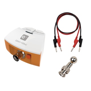 Moduł pomiaru ładunku elektrycznego, umożliwia pomiar natężenia ładunku elektrycznego w zakresie -220nC - 220nC, SenseDisc Pro
