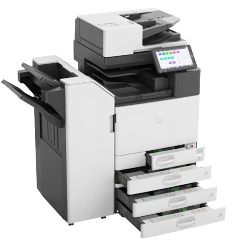 RICOH IM C3010 – nowa kolorowa kserokopiarka A3 30 str., ARDF, duplex, skanowaniem sieciowym, szafka, komplet tonerów startowych