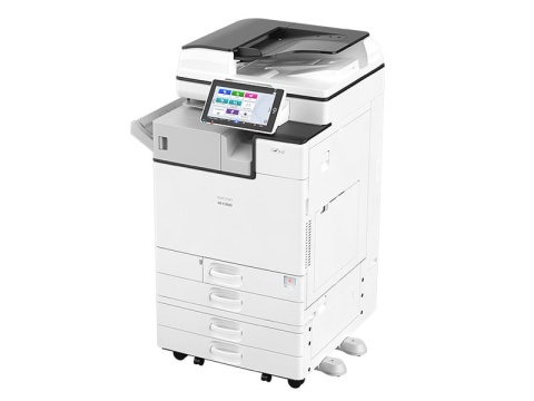 RICOH IM C3500 wielofunkcyjne, kolorowe urządzenie drukujące z prędkością 35 str./min. A4 z sortowaniem i zszywaniem wydruków