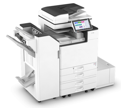 RICOH IM C4500 poleasingowa – kolor A3, 45 str./min, ARDF DF3110, duplex, skan sieciowy i 4 x 550 ark. z PB3280. Gwarancja.