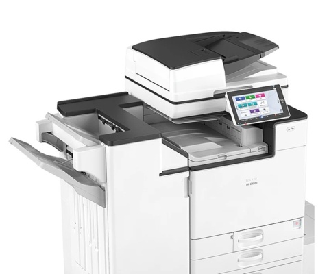 RICOH IM C4500 poleasingowa – kolor A3, 45 str./min, ARDF DF3110, duplex, skan sieciowy i 4 x 550 ark. z PB3280. Gwarancja.