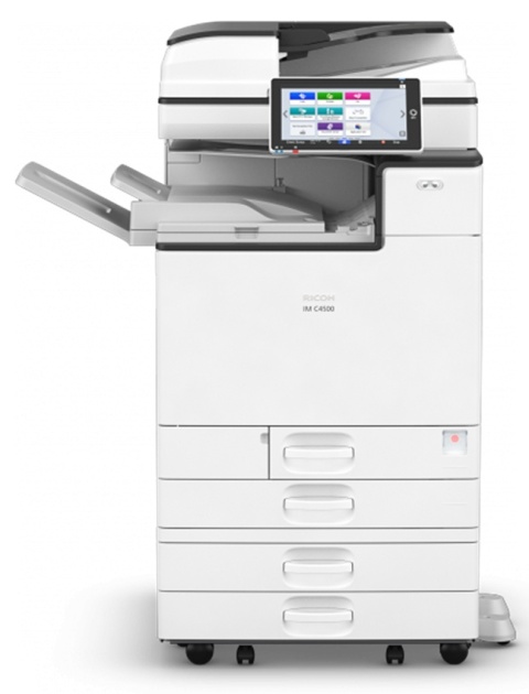 RICOH IM C4500A + SPDF DF3120 + PB3280 – poleasingowa kolorowa kserokopiarka A3 Dual Scan, Druk i scan sieciowy