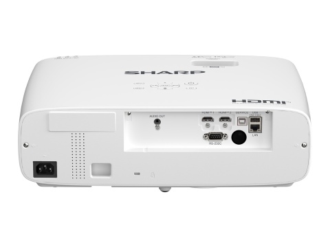 SHARP E 501U laserowy projektor LCD o jasności 5000Lm i rozdzielczości WUXGA 1920x1200