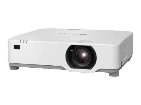 SHARP P 621U Profesjonalny laserowy projektor LCD z w pełni szczelnym laserowym silnikiem optycznym