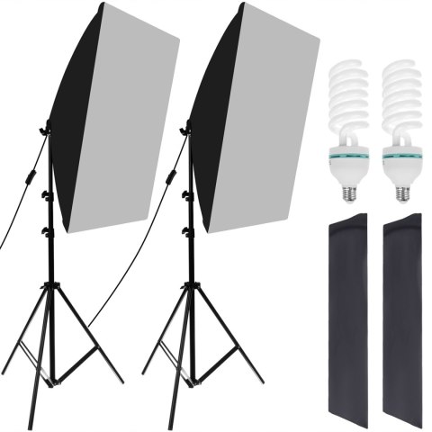 STUDIO SoftBox 1200W zestaw lamp doświetlających