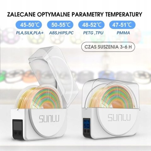 SUNLU Fila Dryer S1 Plus - Suszarka do filamentu