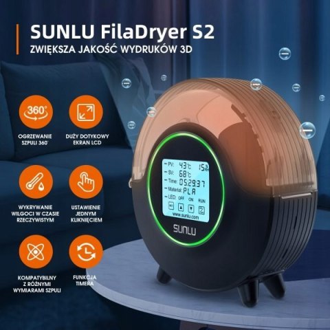 SUNLU Fila Dryer S2 - Suszarka do filamentu