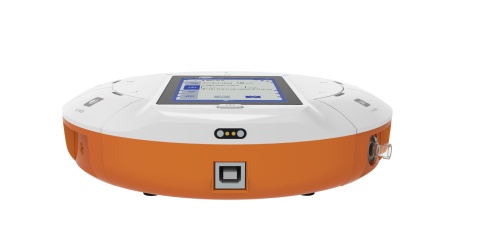SenseDisc Pro - stacja bazowa, wyświetlacz 3.5", komunikacja USB lub Bluetooth, GPS, akcelerometr, barometr, wysokościomierz