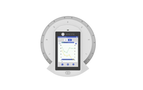 SenseDisc Pro - stacja bazowa, wyświetlacz 3.5", komunikacja USB lub Bluetooth, GPS, akcelerometr, barometr, wysokościomierz