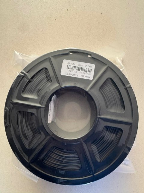Sunlu Filament Silk PLA+ Black 1000g
