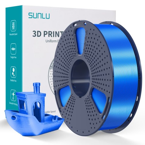Sunlu Filament Silk PLA+ Blue 1000g