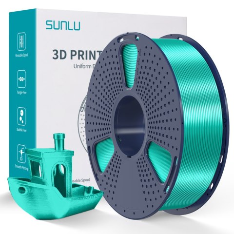 Sunlu Filament Silk PLA+ Green 1000g
