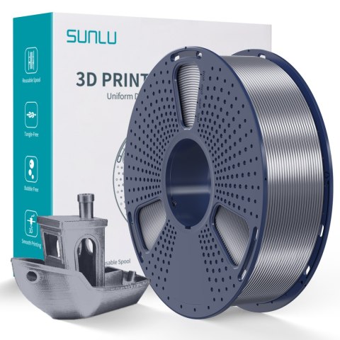 Sunlu Filament Silk PLA+ Grey 1000g