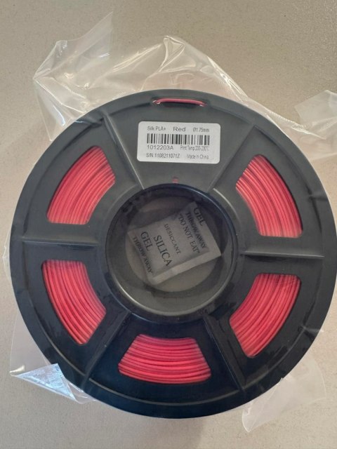 Sunlu Filament Silk PLA+ Red 1000g