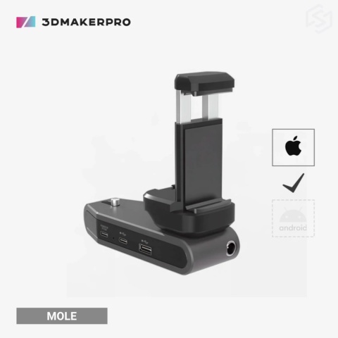 3DMakerpro Connect Kit iOS – mobilny workflow PC-free dla Mole, Lynx i Magic Swift Plus