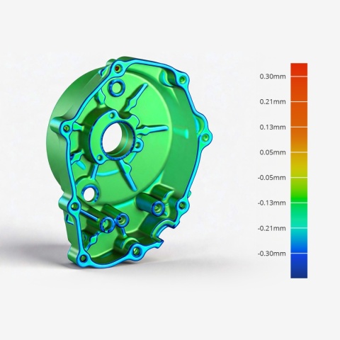 3DMakerpro Fox – skaner 3D NIR z AI SLAM, dokładność 0,07 mm