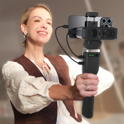 3DMakerpro Smart Grip – pełna mobilność skanowania 3D bez laptopa, z własnym zasilaniem i sterowaniem ze smartfona